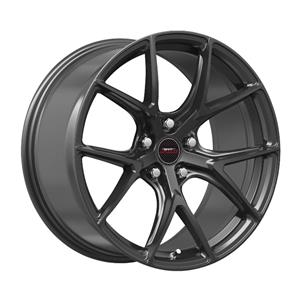 19″ A-Line Dynamic 5/112 Velvet Black Flow Forming Alloy Wheels