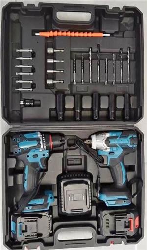 Electric 2 in 1 drill & wrench power tool sets for sale online orders