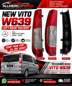  NEW Mercedes Vito W639 Left Rear Taillight