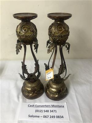 Candle Holders (Pair) - B033059123-4