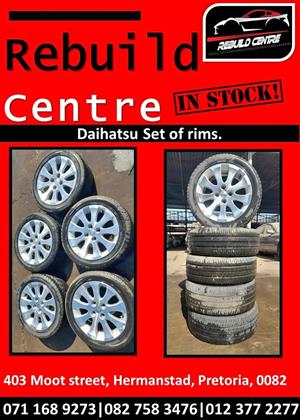 Daihatsu set of rims available