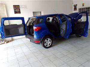 2014 FORD ECOSPORT 1.5 AMBIENTE MANUAL PETROL BLUE COLOR 