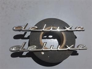 Deluxe , 1200 and MK3 badges