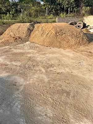 10 cube plaster/river sand