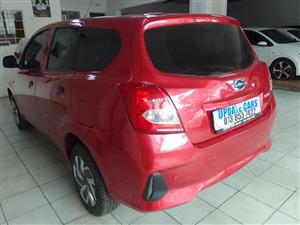 2019 DATSUN GO+ 1.2 MANUAL PETROL SPARE KEY SERVICE BOOK MAROON Color    93.000KM.   