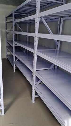 BRAND NEW RACKING WITH SHELVES