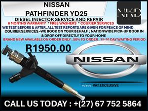 Nissan Pathfinder YD25 Diesel Injector
