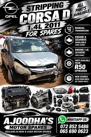 Stripping Opel Corsa D 2011 for Spares 