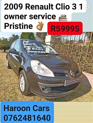  2009 Renault Clio 3 one owner service history pristine condition