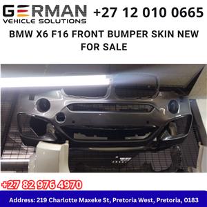 BMW x6 f16 front bumper skin new for sale 