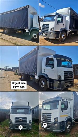 2009 - VW CONSTELLATION 17 250 10Ton Tautliner Truck on sale - Excellent Condition