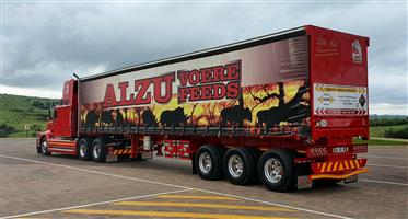 Rebuilt 2006 La Mon Tri-Axle Tautliner Trailer