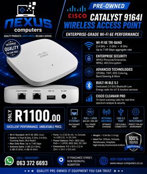 Cisco Catalyst 9164I Wireless Access Point