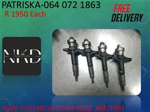 ISUZU DTEQ KB250 DIESEL INJECTORS FOR SALE
