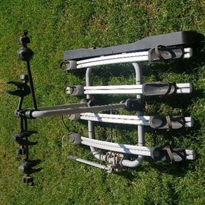 4 bicycle carrier to tow bar