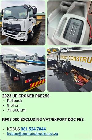 2023 UD CRONER PKE250 ROLLBACK