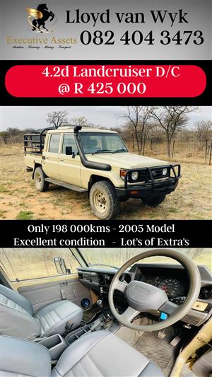 Land Cruiser Available