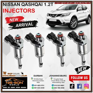 NISSAN QASHQAI 1.2T INJECTORS