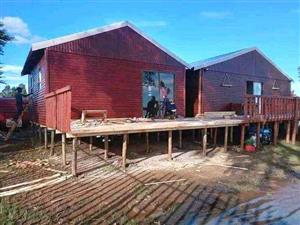 AD log house for sale