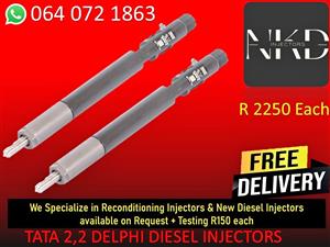 DIESEL INJECTORS FOR TATA 2,2 DIESEL INJECTORS FOR SALE