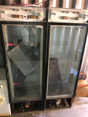 2x Commercial colddrink fridges.