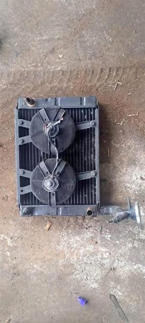 Buggy/go kart motorcycle radiator