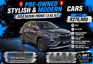 2024 Suzuki Fronx 1.5 Gl A/T