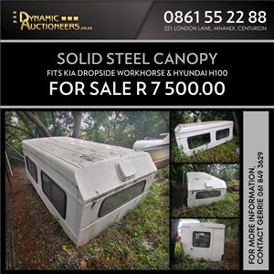 SOLID STEEL CANOPY FOR SALE​