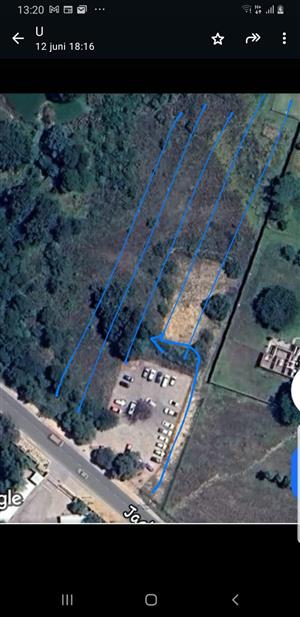 Vacant land up for rent