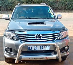 2013 TOYOTA FORTUNER 3.0D4D MANUAL