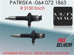 MITSUBIHI TRITON 2,5 DIESEL INJECTORS FOR SALE
