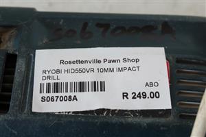 RYOBI HID55OVR 10MM IMPACT DRILL S067008A