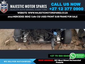 2012 Merc Mercedes Benz C180 CGI used front sub frame suspension for sale