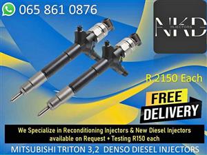 Mitsubishi Triton 3.2 diesel injectors for sale
