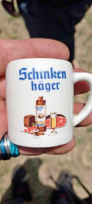 Small ceramic german cup