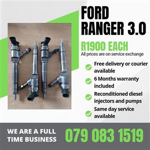 FORD RANGER 3.0 INJECTORS FOR SALE WITH WARRANTY INCLUDED 