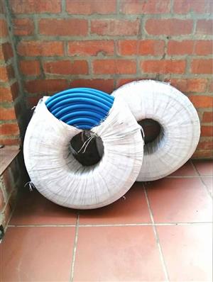 Blue welding hose - Oxygen 8x15mm 100m roll 