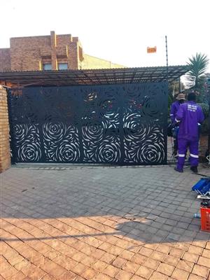 Laser designed gates