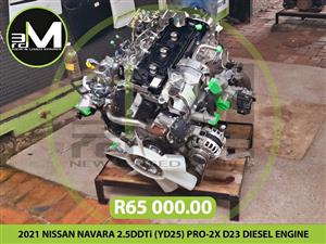 2021 NISSAN NAVARA 2.5DDTi (YD25) PRO-2X D23 DIESEL ENGINE