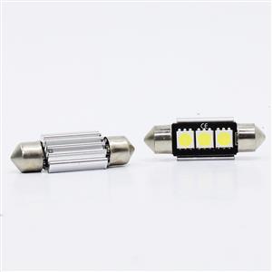 SMD Interior 3 LED Bulbs with Canceller - 36mm (white)