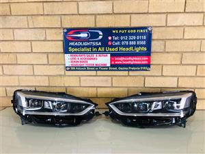 Audi A5/S5 left and right side xenon headlights 