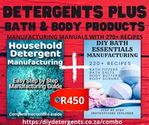 Start Producing Household Detergents, Bath & Body Products - Home Based Business