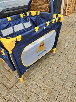 Winnie the Poo camping cot for sale