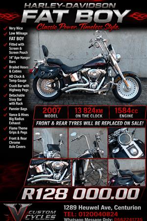 Very Nice Fat Boy with Nice Extras!