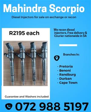 Mahindra Scorpio Diesel injectors for sale on exchange 