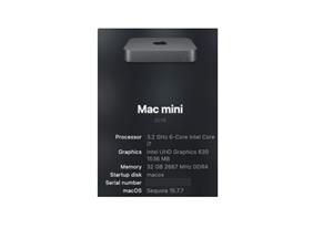 MAC Mini 2018