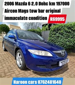  2006 Mazda 6 2.0! DOHC 16V tow bar immaculate condition