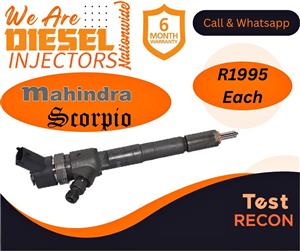 Scorpio diesel injectors