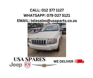 Jeep Grand Cherokee 2.7 2004 Used Spares For Sale 