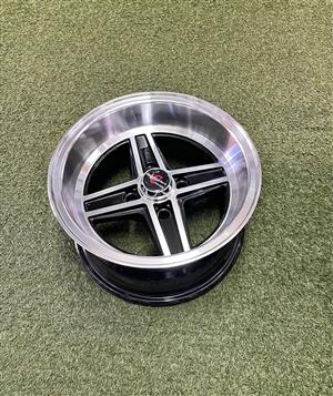 13 INCH RACING HART (DEEP DISH) TARGA DESIGN RIM SET